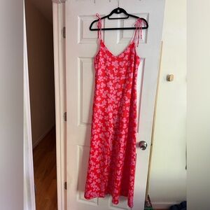 Never Fully Dressed Pink Floral Jumpsuit